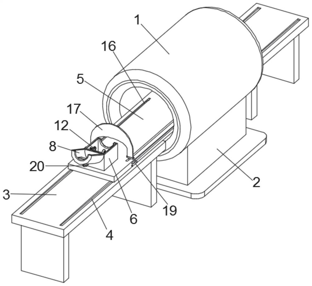 Split-type magnetic resonance imaging system