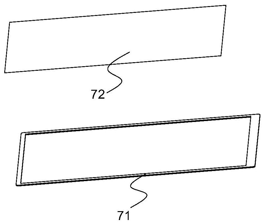 Rubberizing mechanism and rubberizing device for assembling and producing microcrystalline far-infrared heater