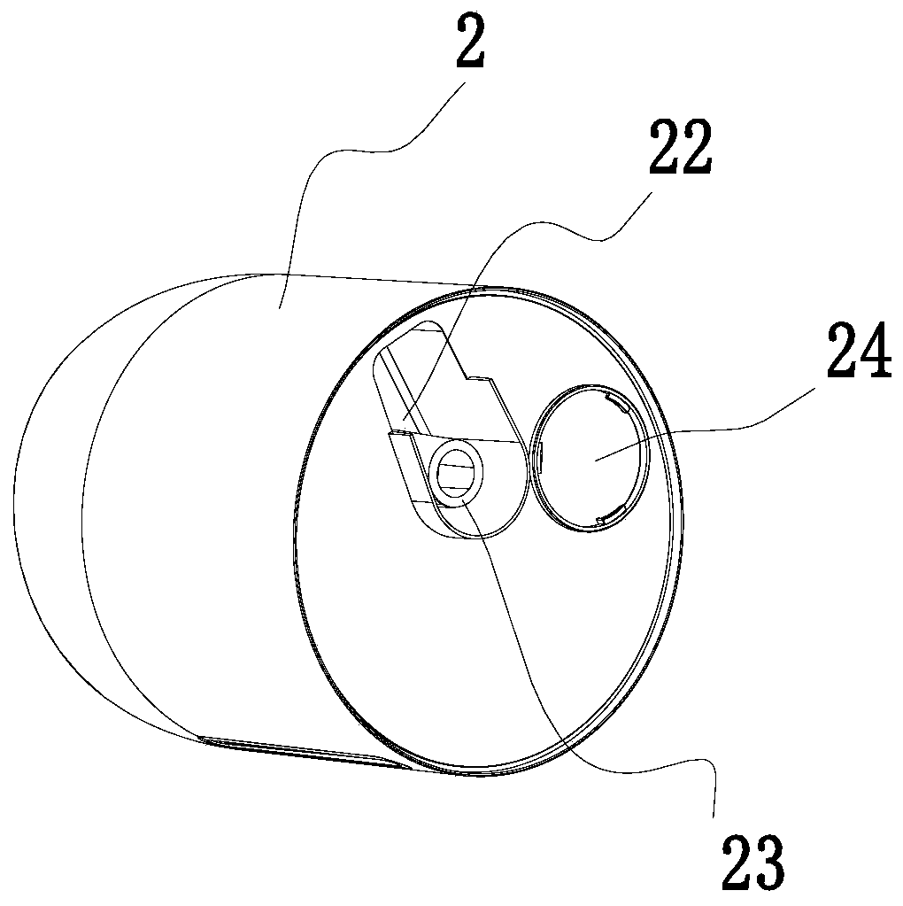 Electric waterproof structure of air outlet of humidifier and control method