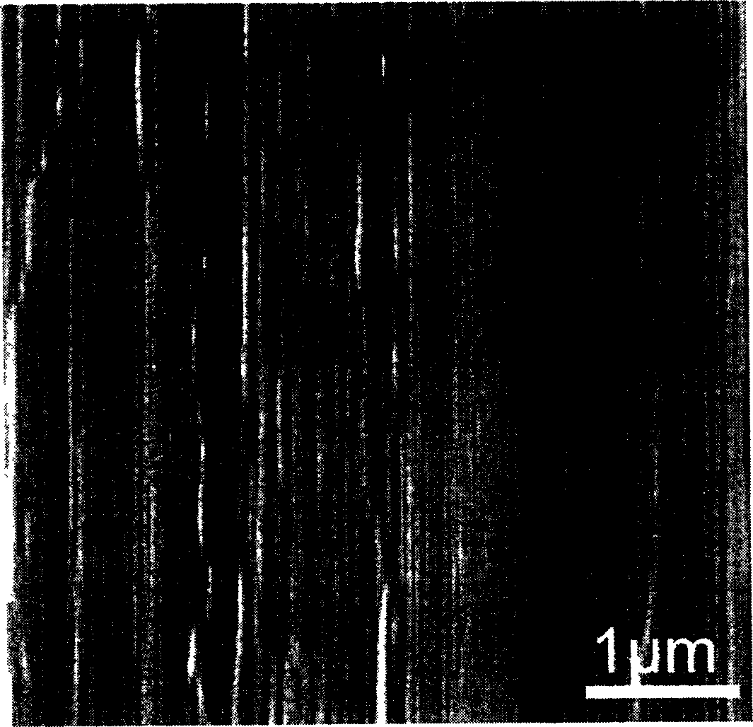 Sb2Te3 monocrystalline nanometer line ordered array and its preparation method