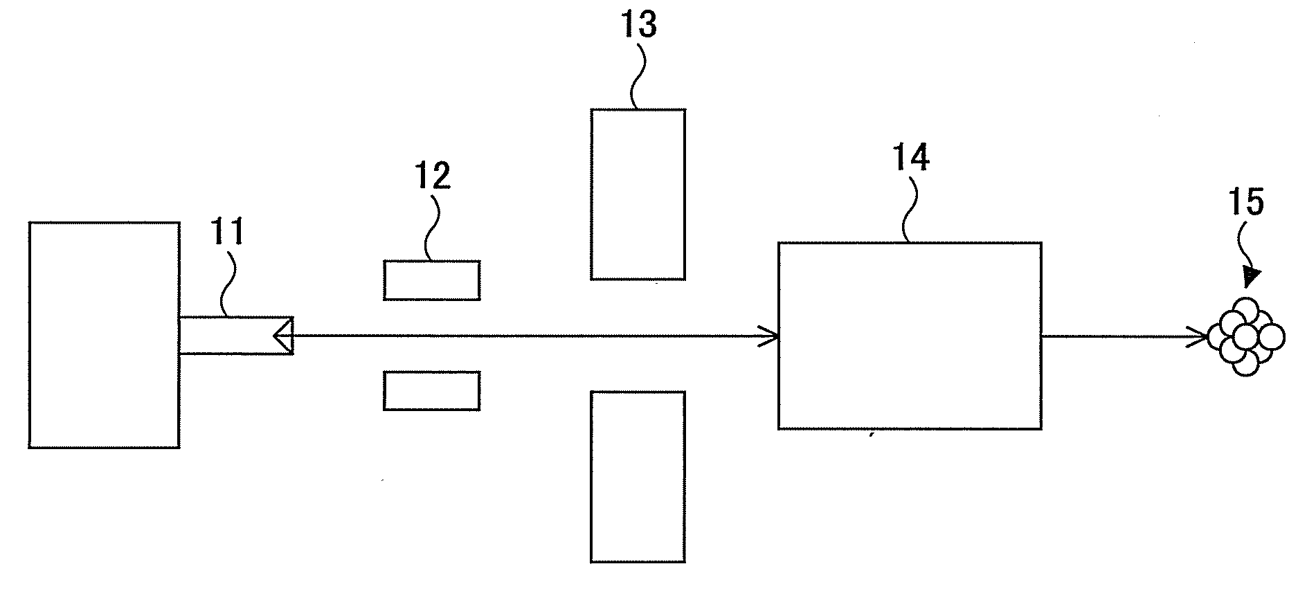 Charged particle separation apparatus and charged particle bombardment apparatus