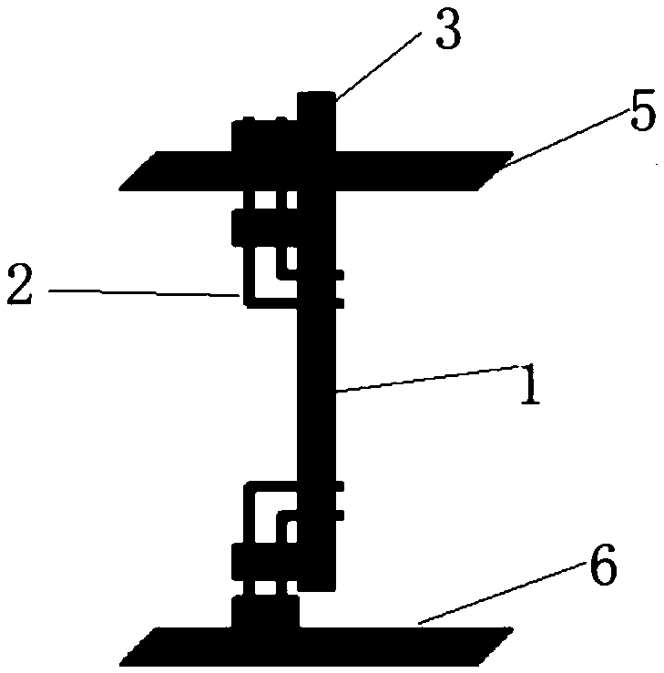 PCB connector and PCB connection structure