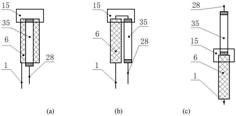 Integrated Dewar applied to linear pulse tube refrigerator and method for manufacturing integrated Dewar