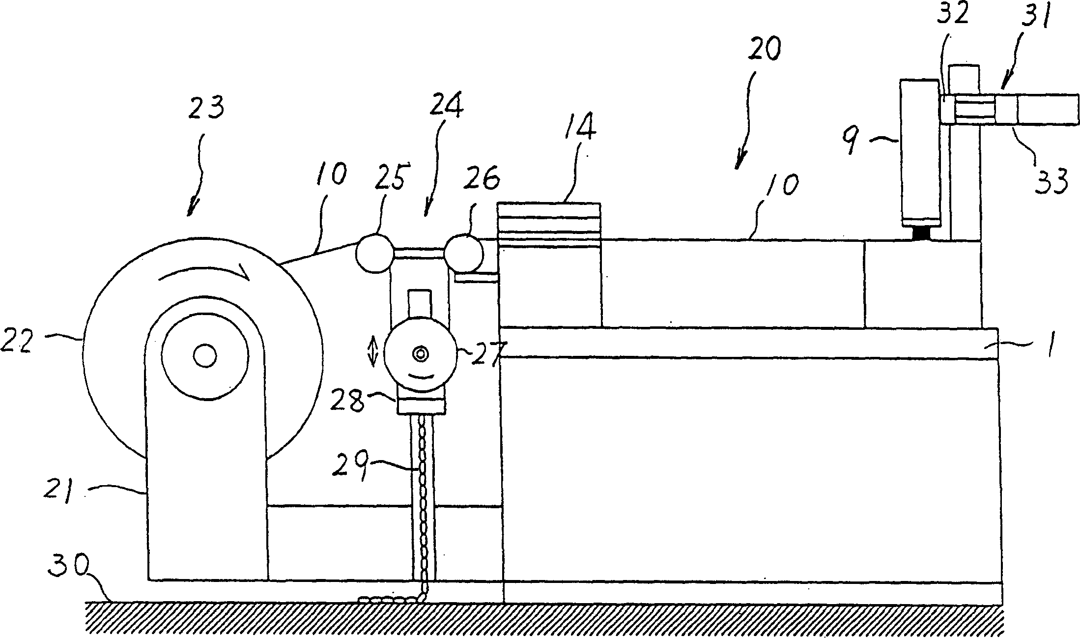 Edgewise coil winding machine