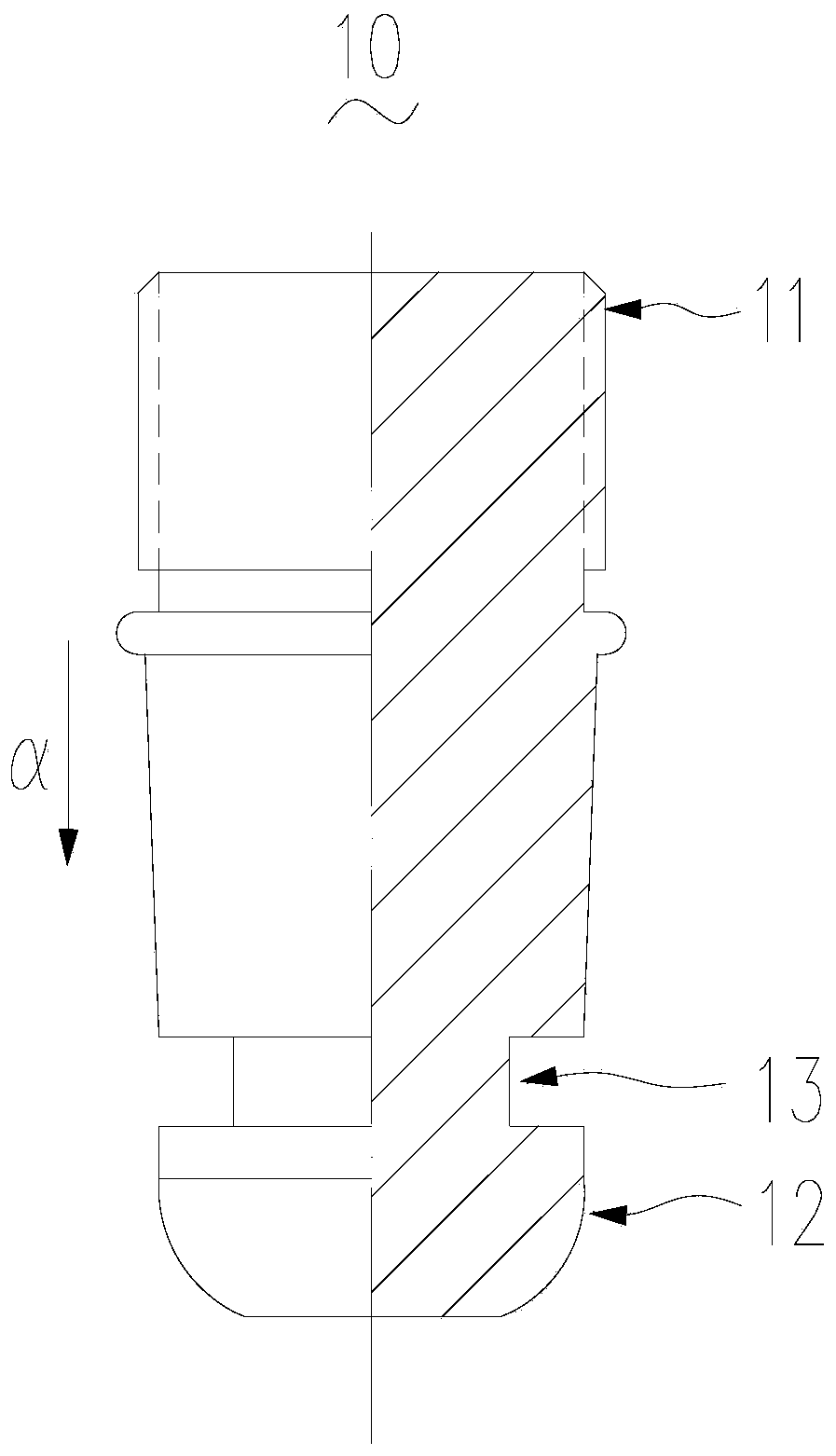 Quick butt joint assembly and quick butt joint mechanism