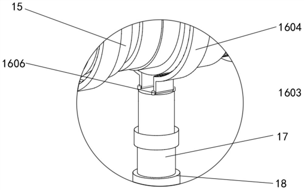 Water color image recognition chamber suspension type automatic cleaning device