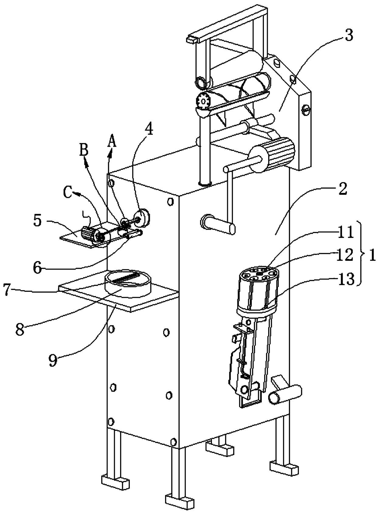 Method for improving harness winding efficiency in textile process