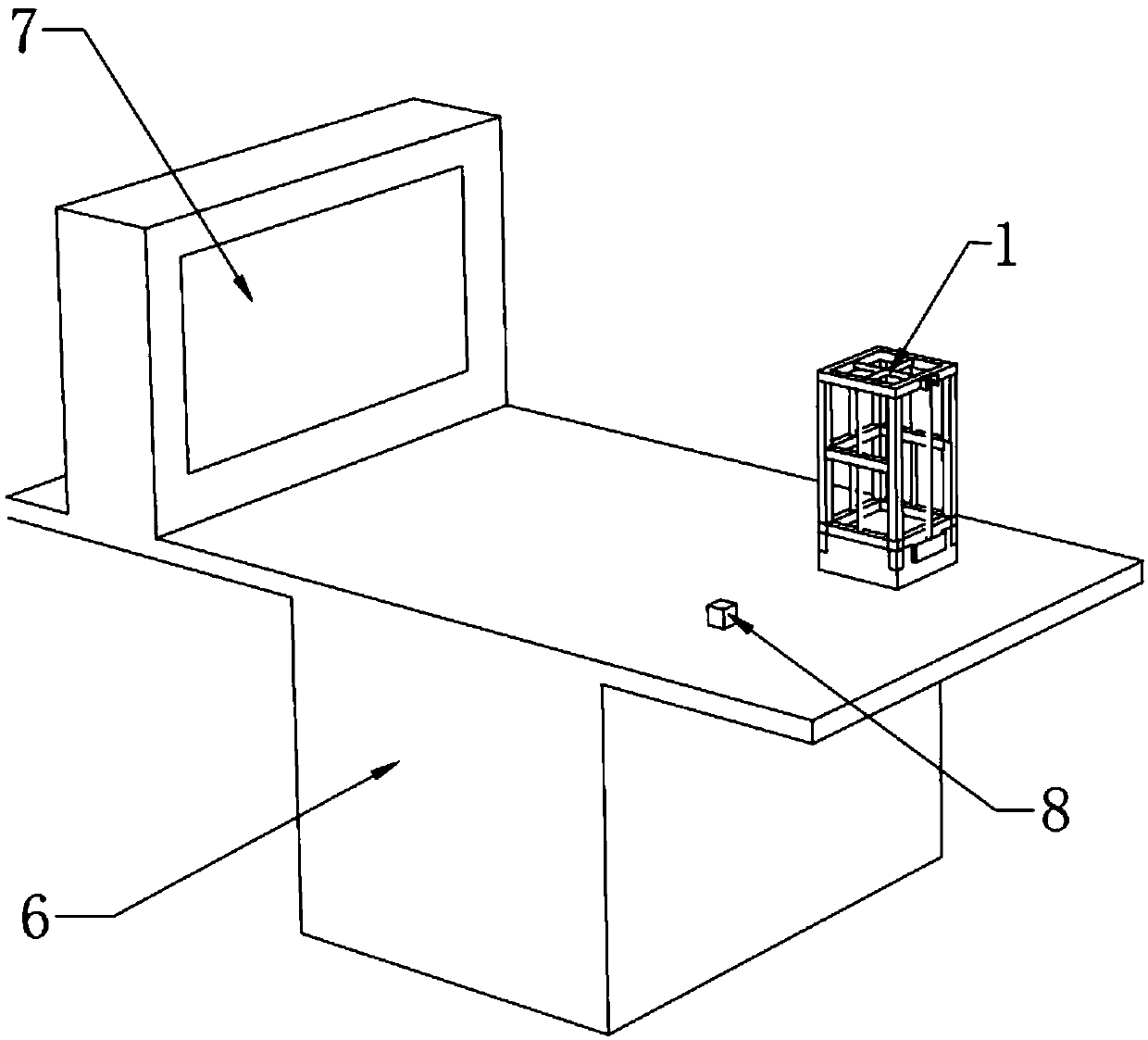 Unmanned supermarket system