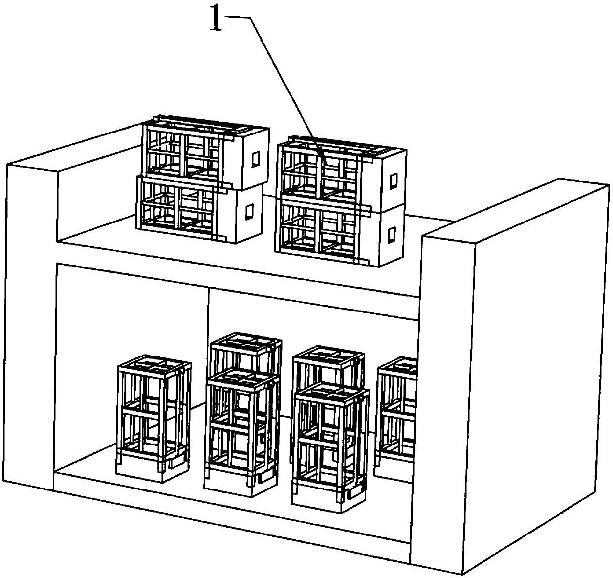 Unmanned supermarket system