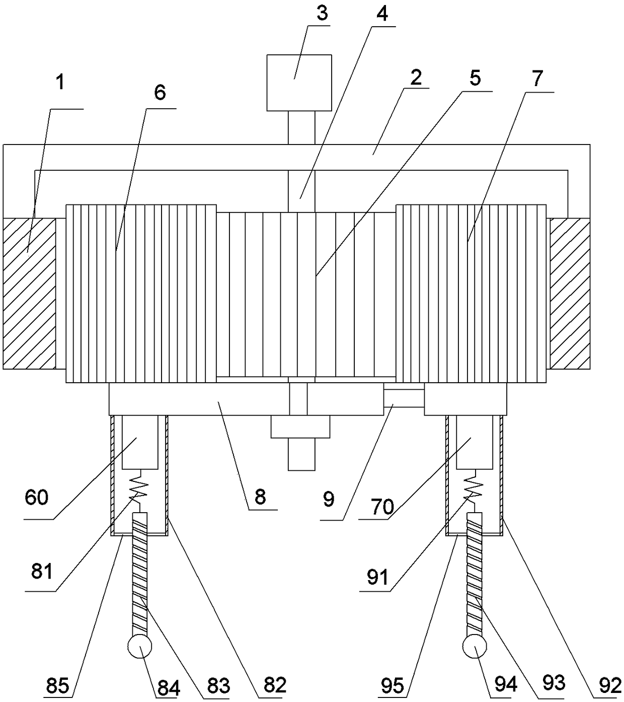 Notebook enclosure production device