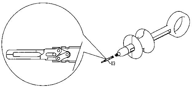 Auxiliary device for minimally invasive surgery