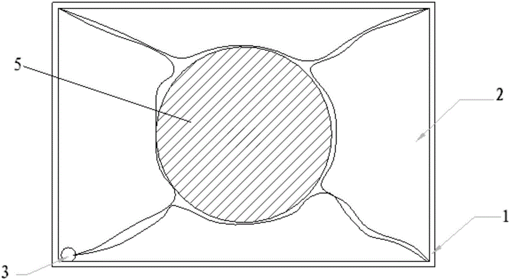 Novel buffer packaging box