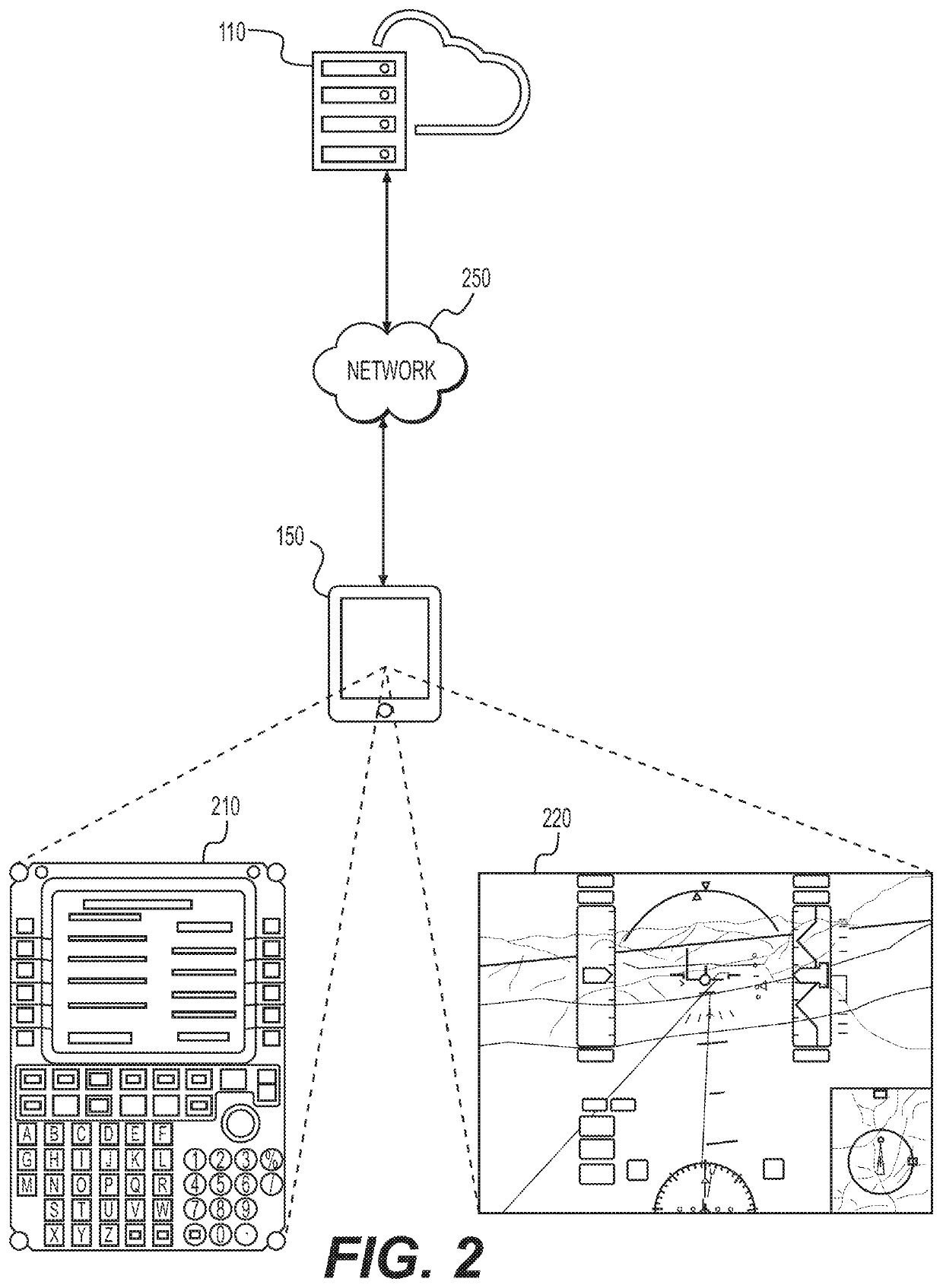 Systems and methods for client device flight simulation using server system data