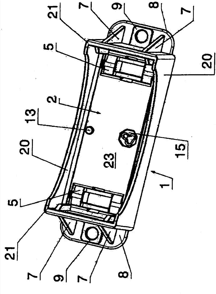 Adapter for mounting overvoltage protection devices designed as plug-in modules on a circuit board