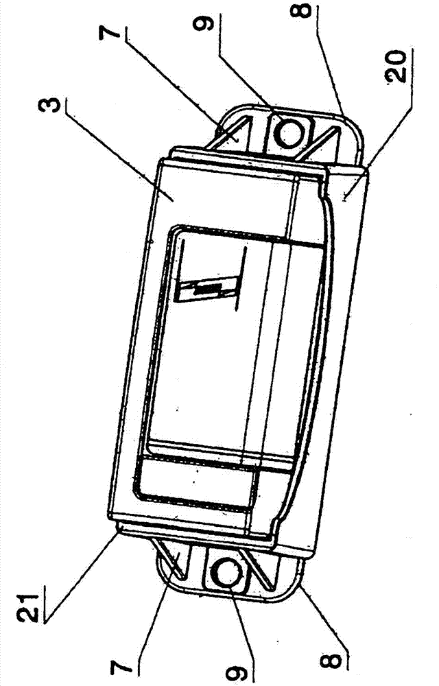 Adapter for mounting overvoltage protection devices designed as plug-in modules on a circuit board