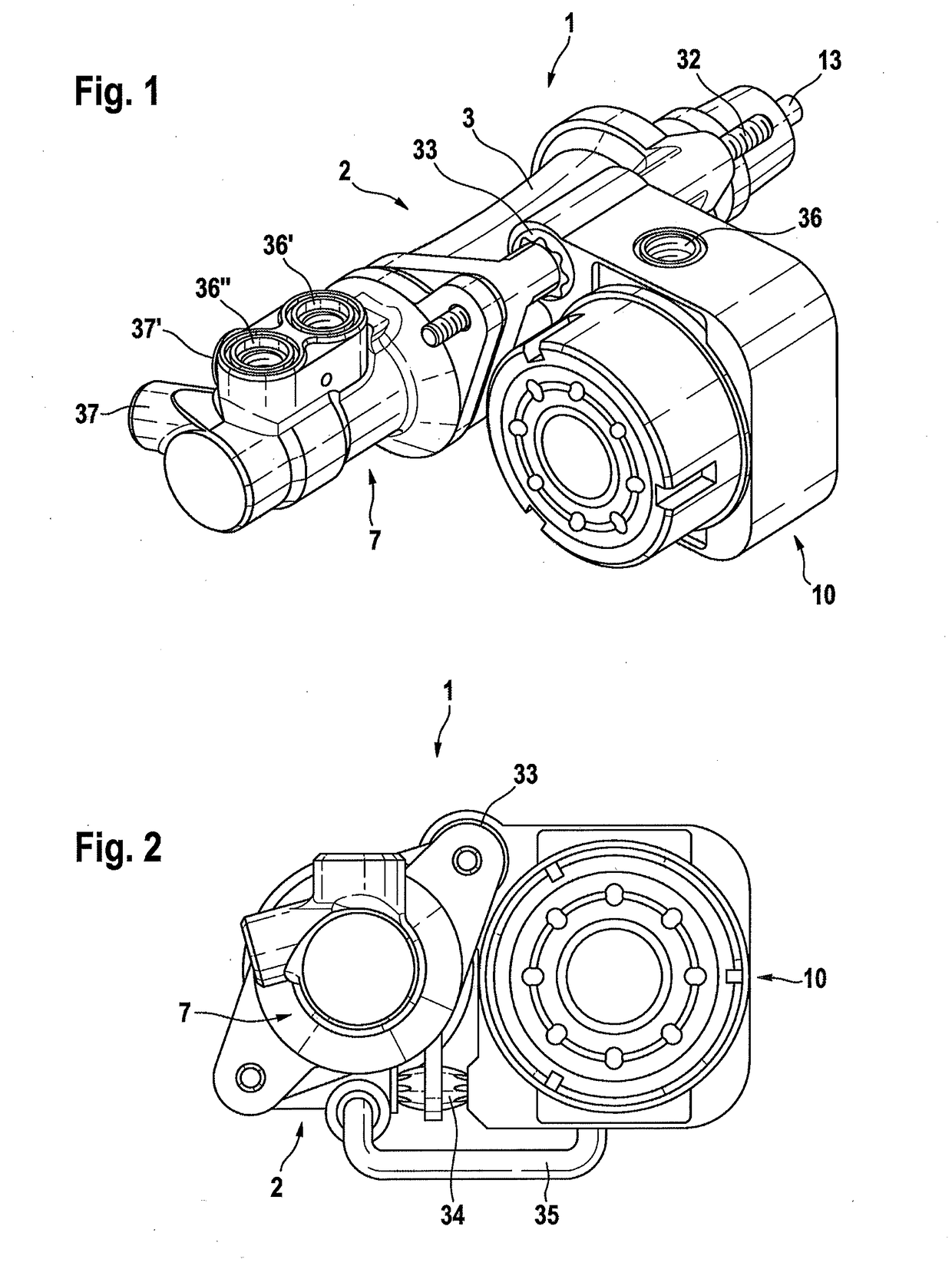 Braking device for a hydraulic motor vehicle brake system