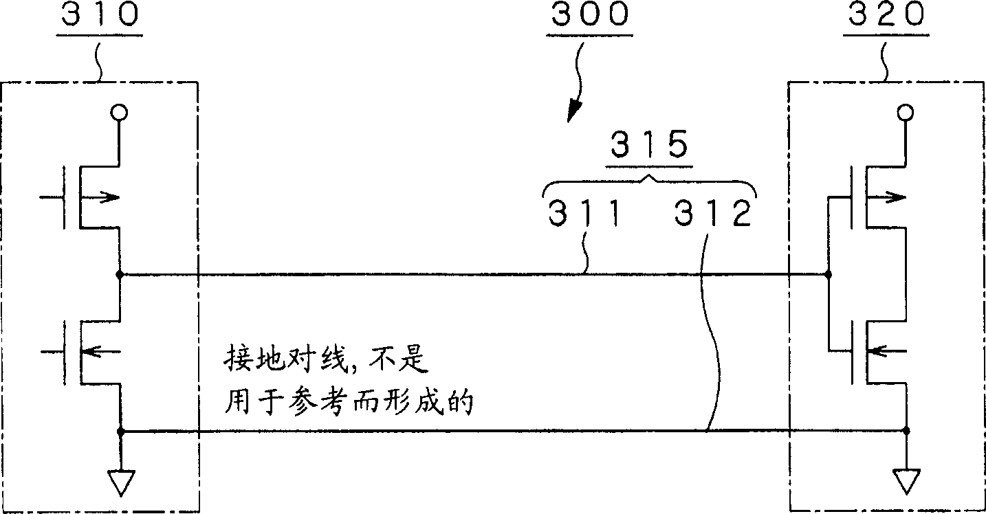 Signal transmission system, and signal transmission line