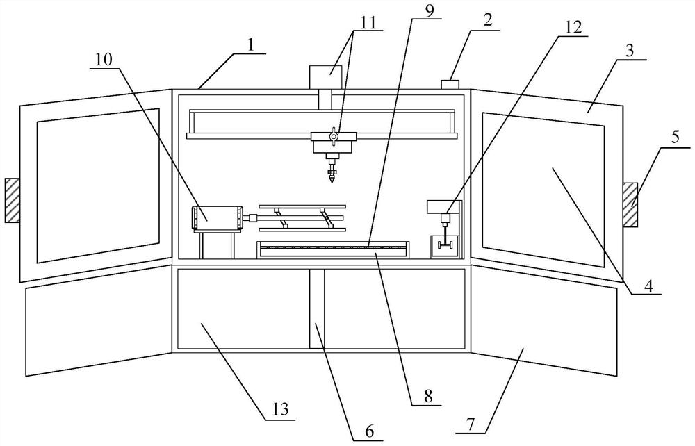 Novel laser cladding device