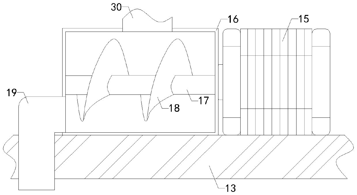 Wet dust collection device for exhaust gas with dust