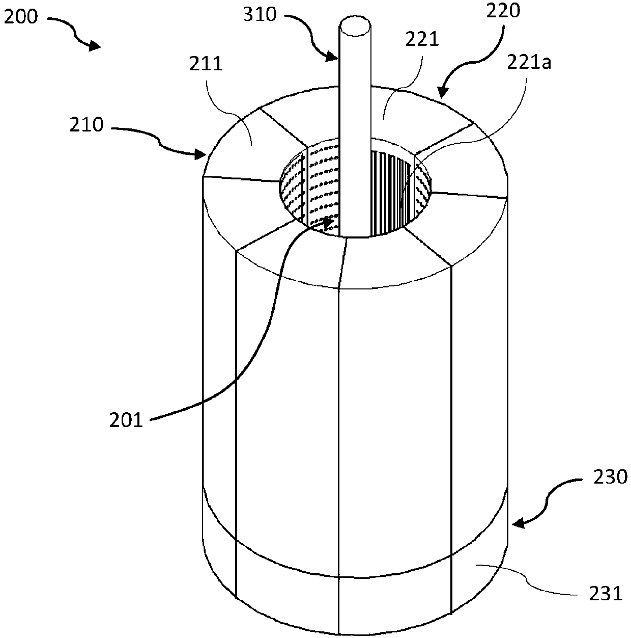 Annular-spraying electrostatic spinning machine and application