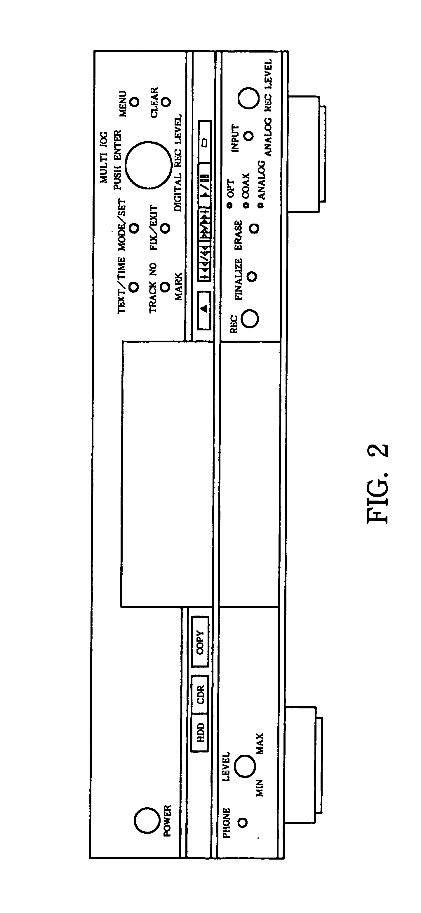 Digital-audio-signal recording apparatus