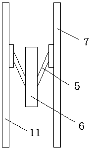 Pull rod linkage mechanism