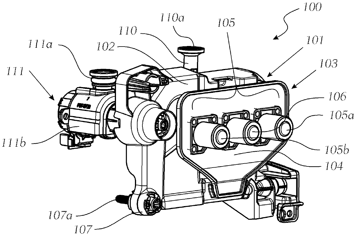 Motor vehicle sensor system assembly module