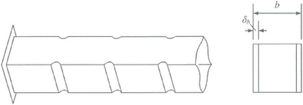 Determination method and device of deformation guide mechanism of front longitudinal beam of electric automobile