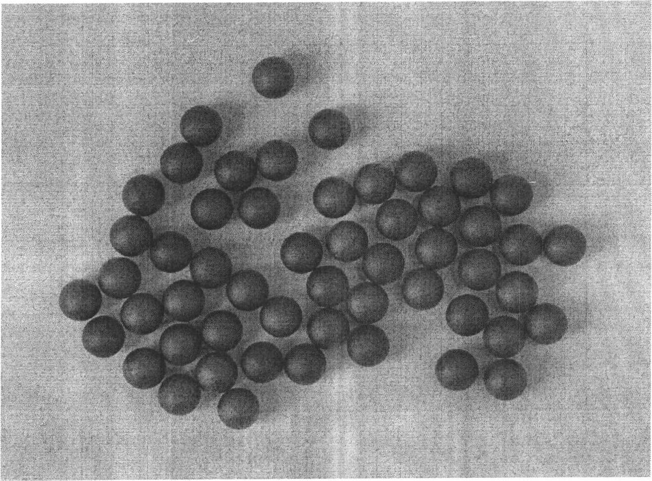 Neutron absorption ball preparation method