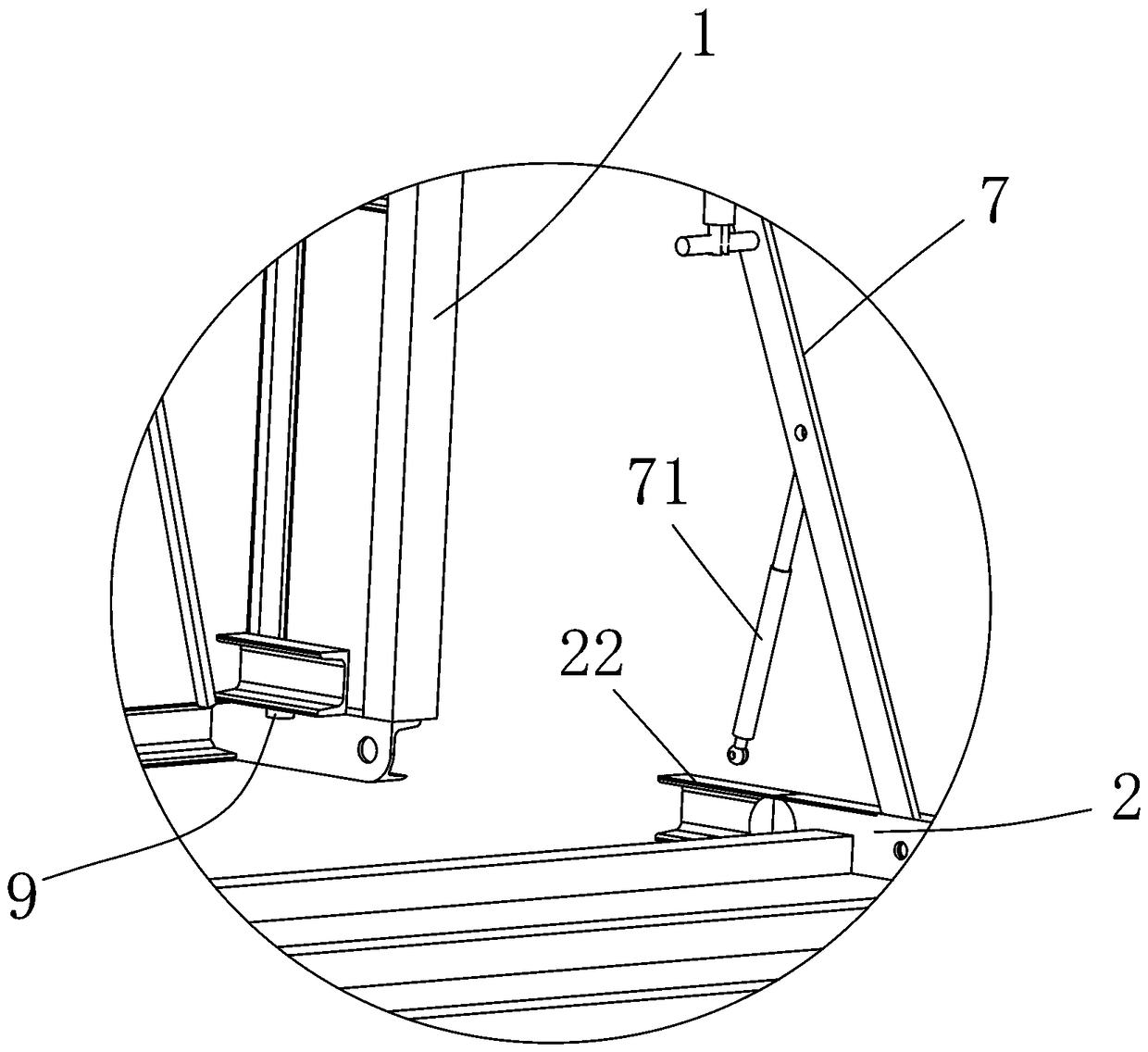 Intelligent shared foldable tent