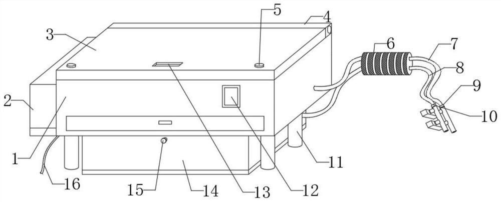 Intelligent wind-water linkage spraying and dust-falling device for mining