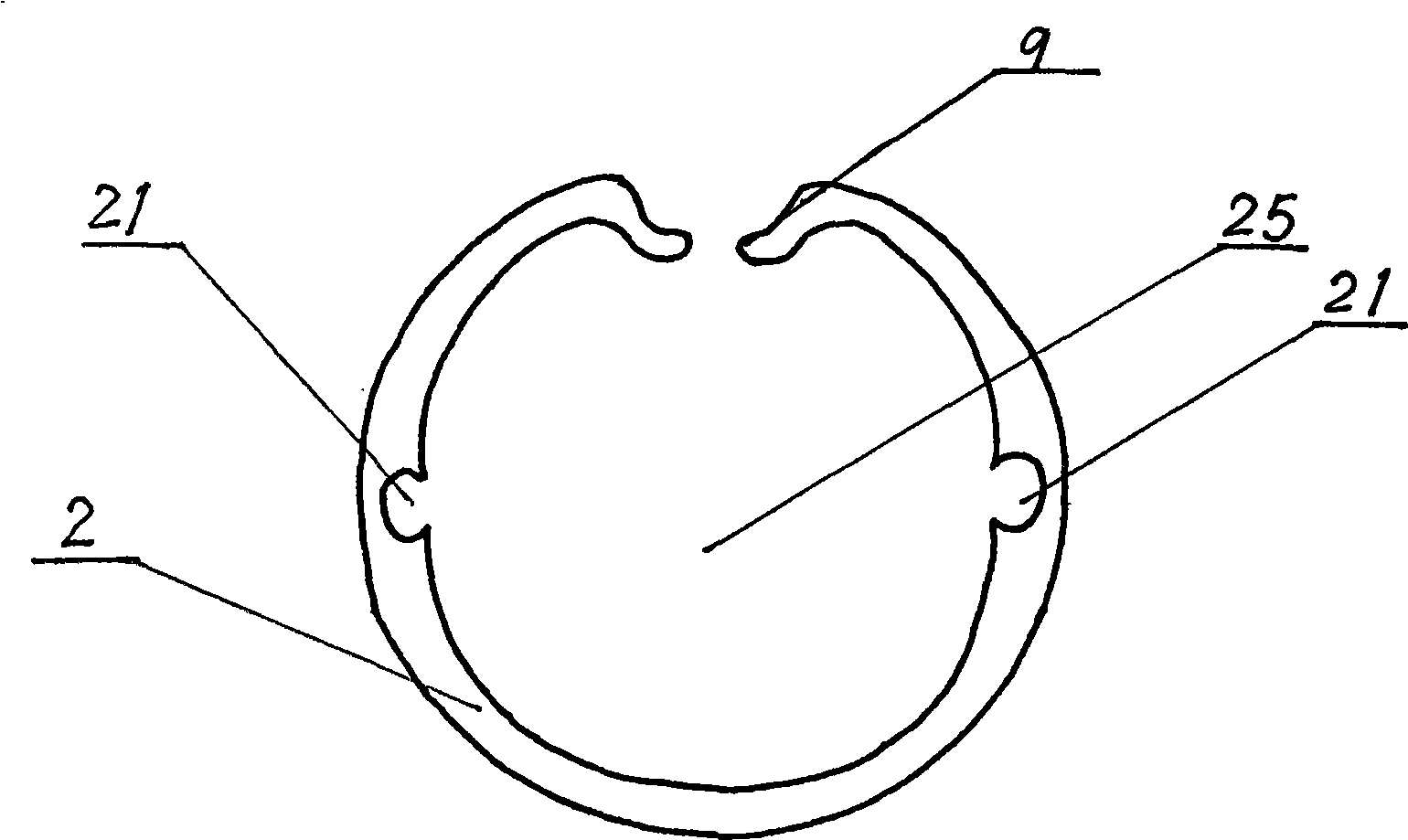 Inner bag type integration toothbrush