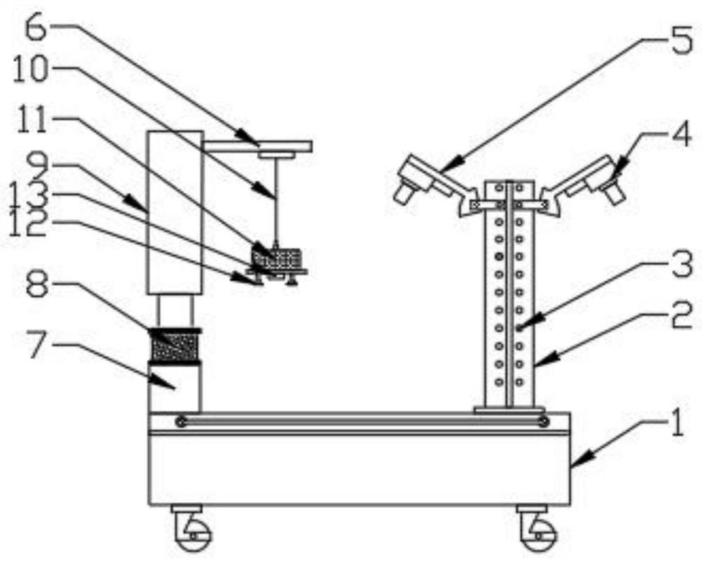 Plate transfer assisting equipment based on visual induction