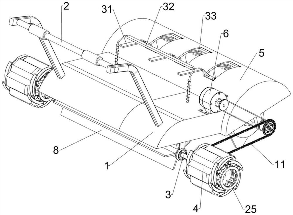 Rapid rotary cultivator special for paddy field