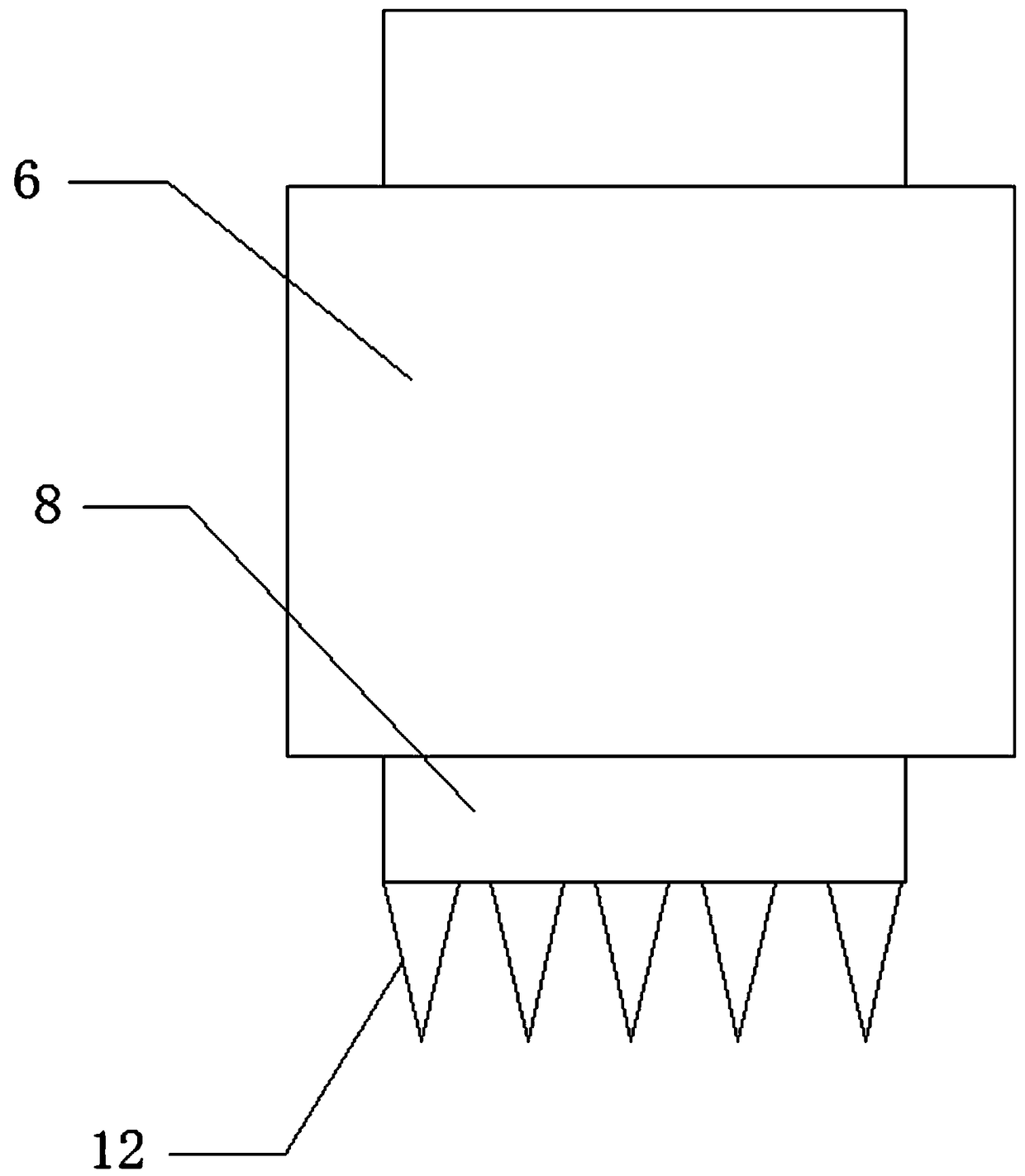 No-injury seedling transferring device for agricultural production