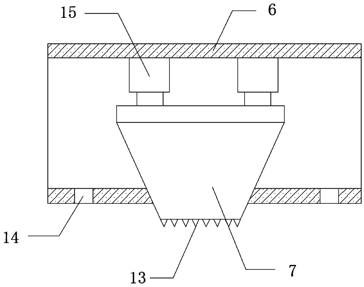 No-injury seedling transferring device for agricultural production