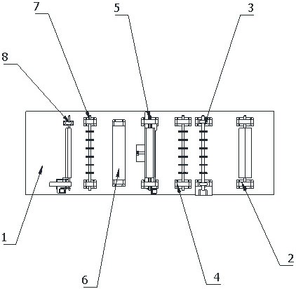 Protruding and embossing device for textile fabric