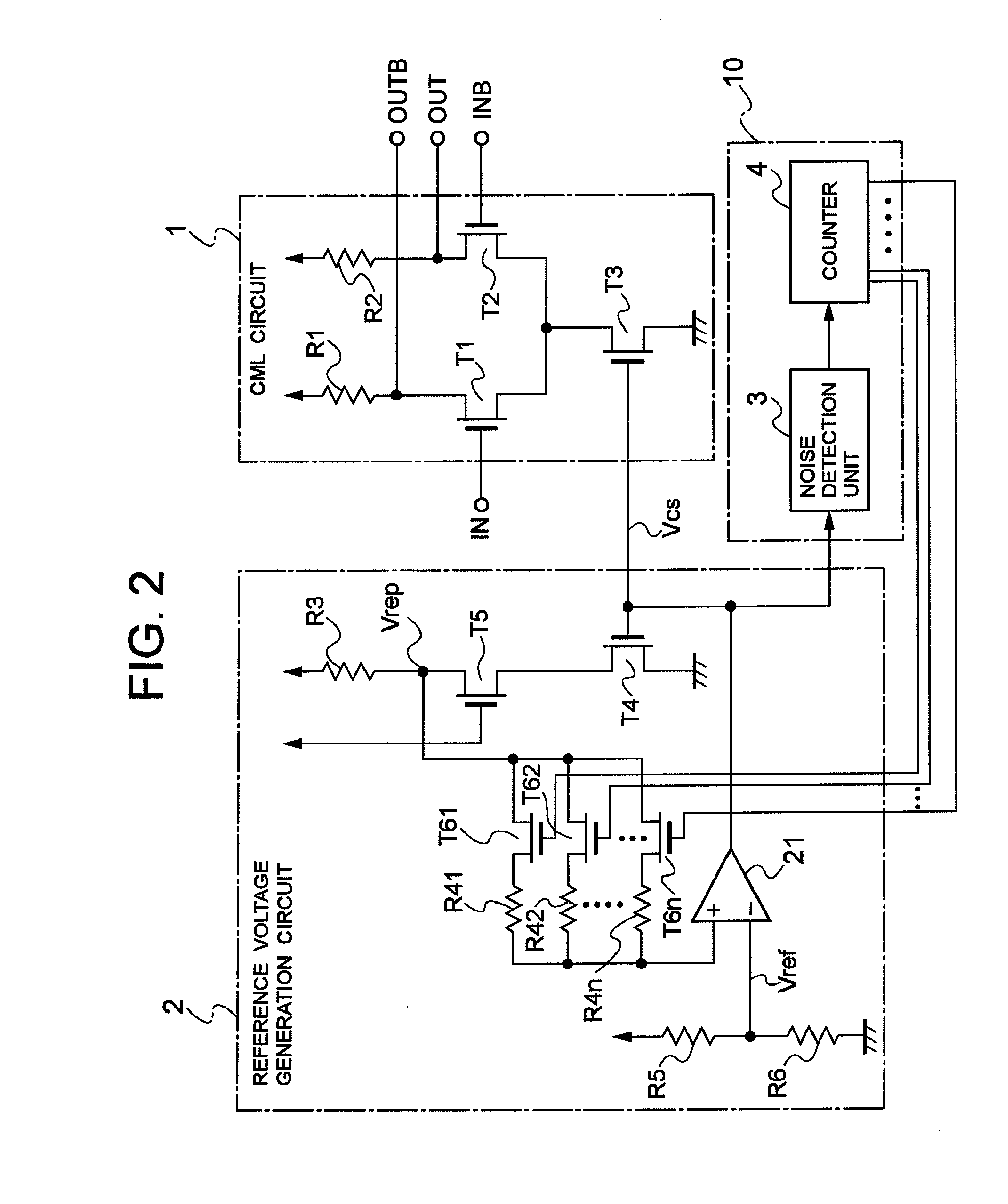 Output level stabilization circuit and cml circuit using the same