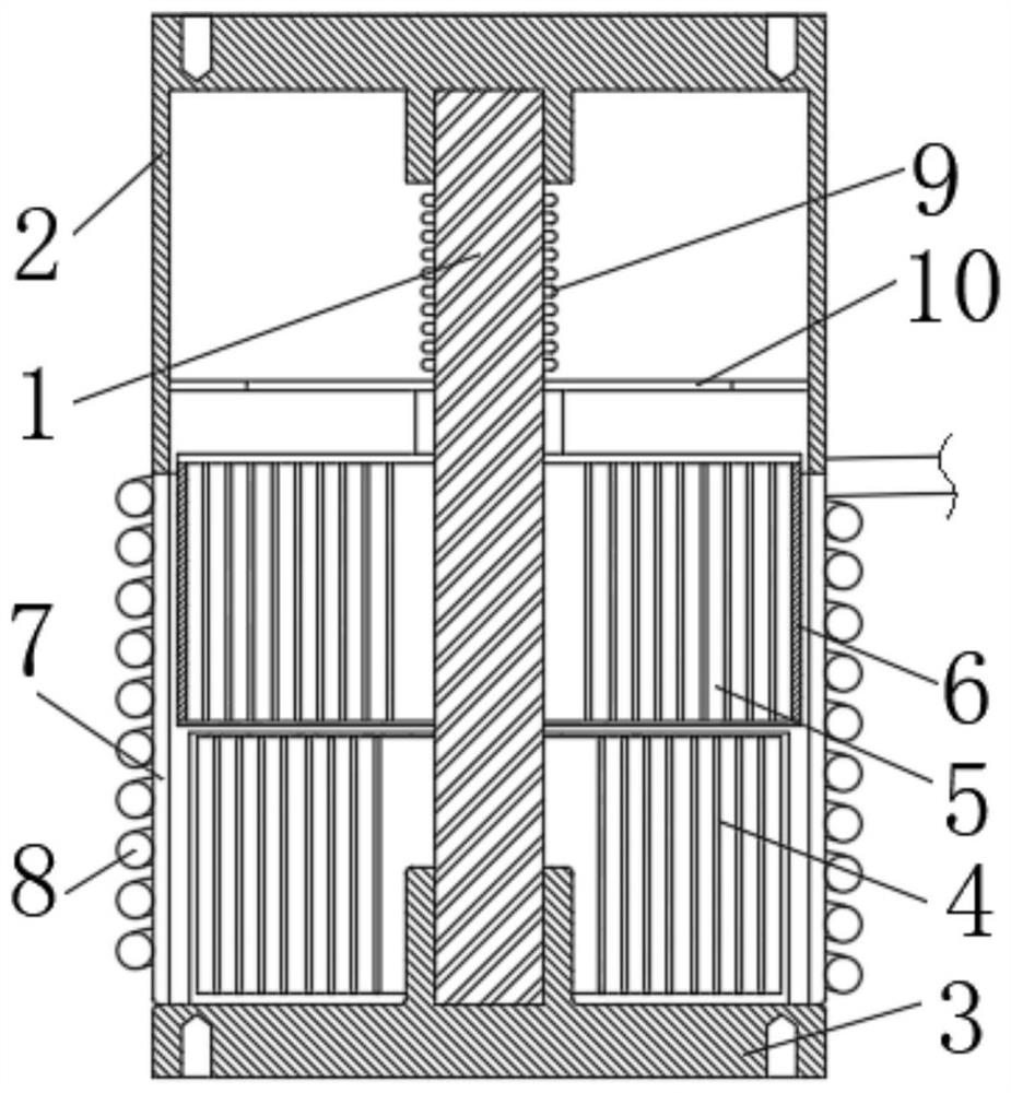 Vacuum capacitor capable of changing capacitance