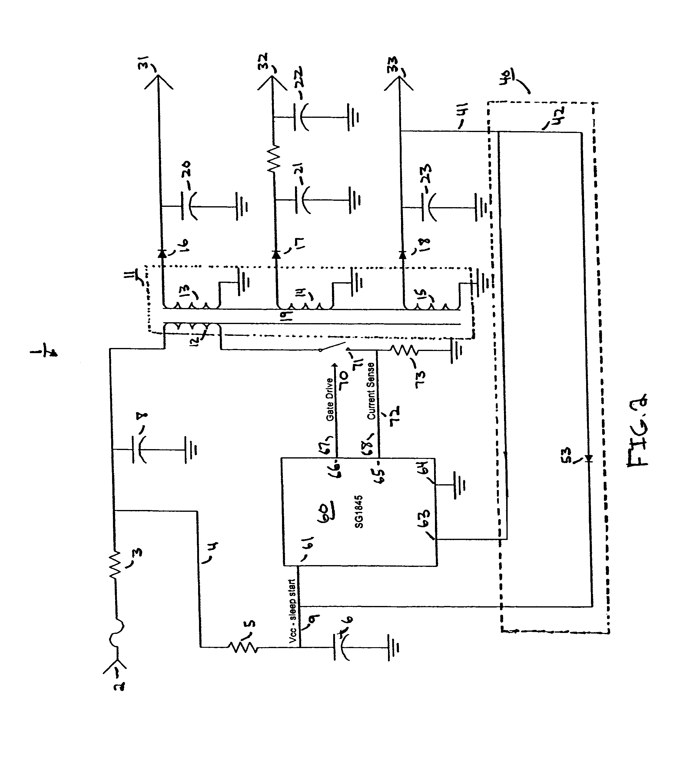 Dual-mode converter with linear and comparative feedback modes