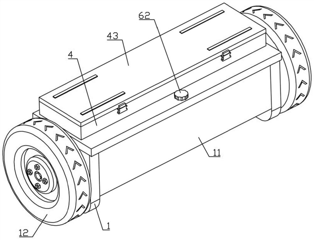 Workshop scrap iron recovery device