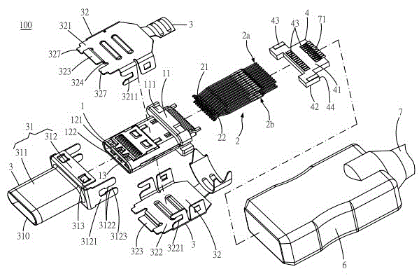 Plug electrical connector