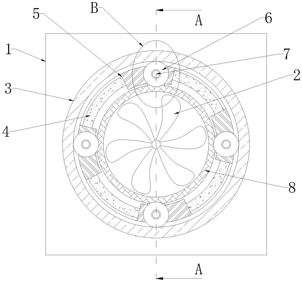 Computer cooling fan convenient to install