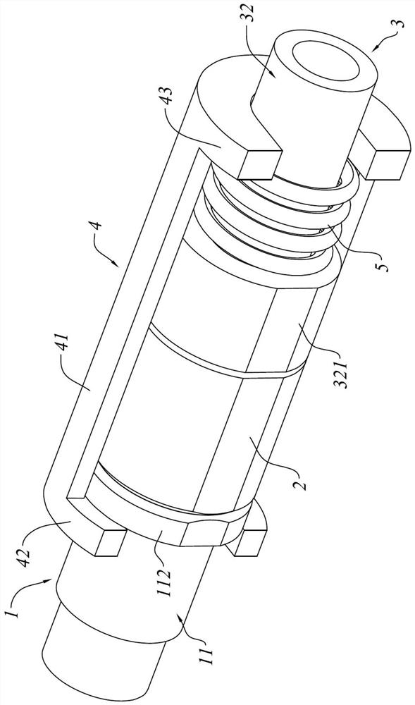 Polarization-maintaining optical fiber connector