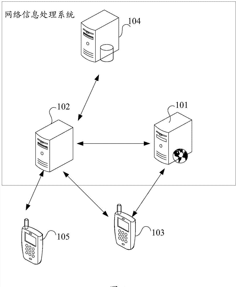 Network information processing system and method