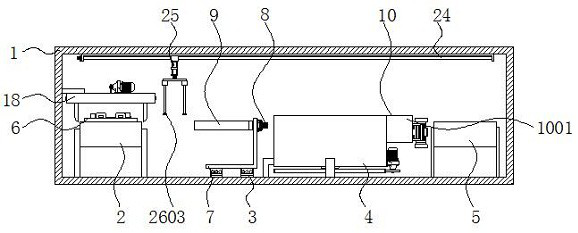 Oil immersion device capable of saving oil liquid for electronic part machining