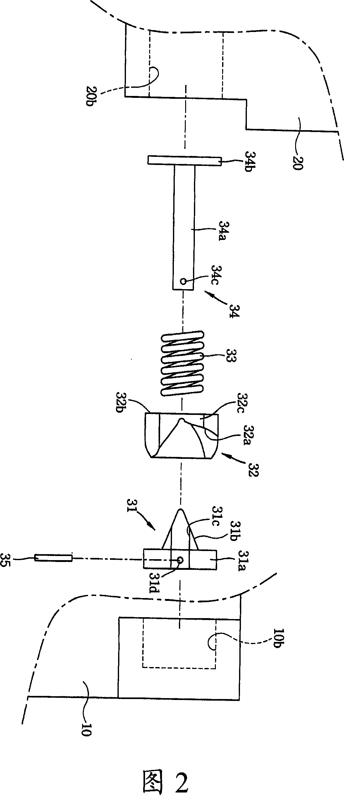 Hinge device of portable terminal