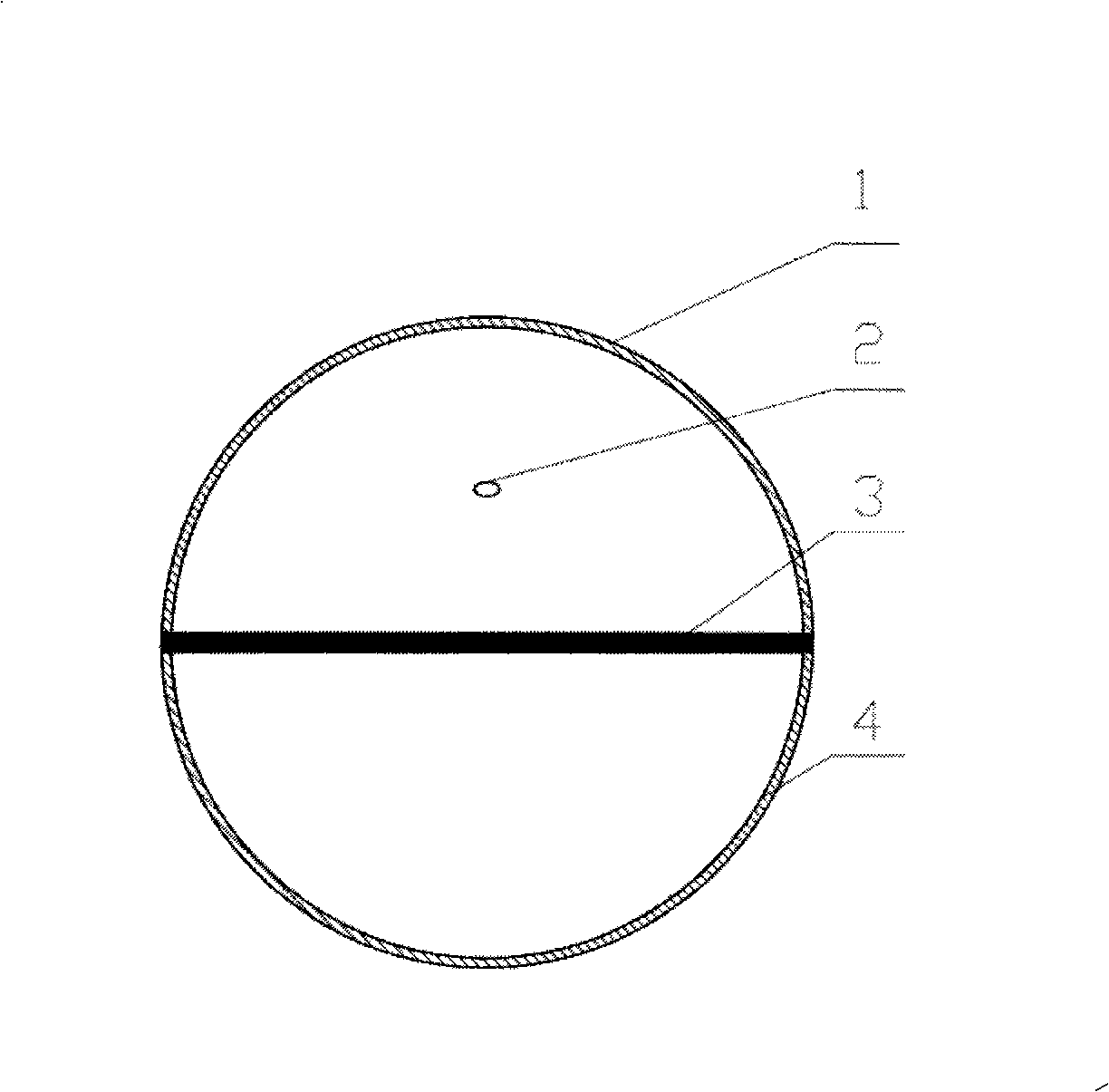 Fine grinding non-corrodible steel high temperature and high pressure resistant hollow floating ball