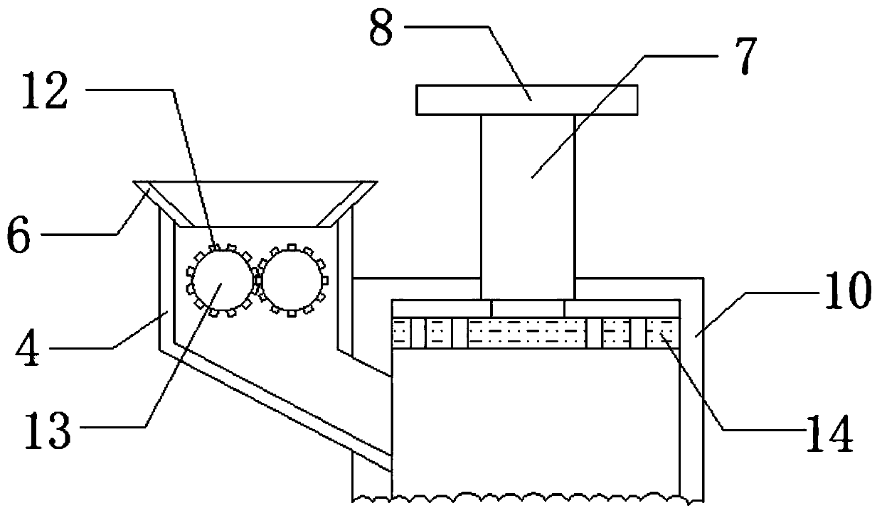 Garbage compressing method for environmental protection