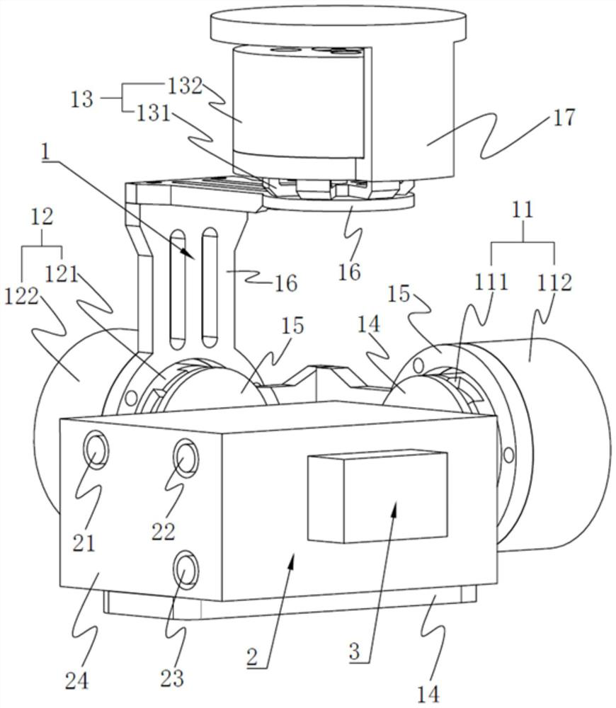 Angle-adjustable laser ranging device and laser ranging method